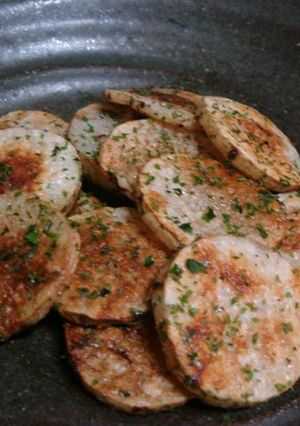 インフルエンザ予防に！？山芋のり塩焼き-レシピのメイン写真