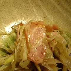 รูปของ みょうがとベーコン炒めﾟ¨ﾟ*☆