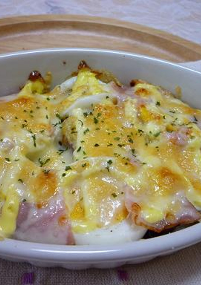 さつまいもと玉子のマヨチーズ焼き-レシピのメイン写真