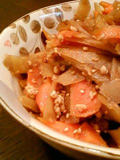 フライパンで簡単☆鶏ごぼう-レシピのメイン写真