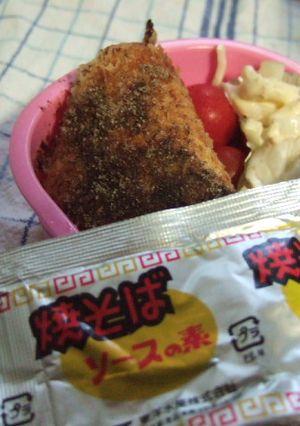 焼きそばの粉末ソースの使い道♪お弁当に-レシピのメイン写真