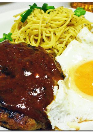 ♪ 牛100％ ♪ ハンバーグステーキ-レシピのメイン写真
