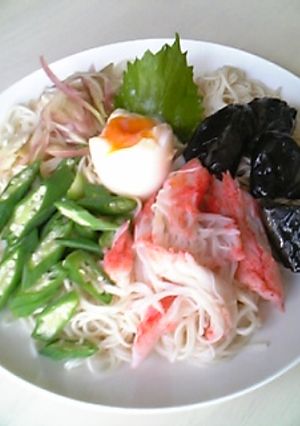 具だくさんそうめん-レシピのメイン写真