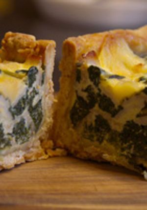 ２つのチーズのキッシュ-レシピのメイン写真