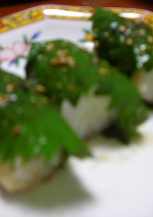 ご飯のお供に！即席★大葉のたれ漬け-レシピのメイン写真