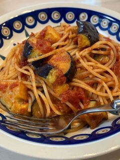 揚げ茄子のスパゲッティ-レシピのメイン写真