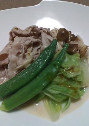 豚肉と白菜の豆乳柚子こしょう♪-レシピのメイン写真