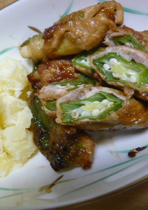 夏野菜の肉巻き-レシピのメイン写真
