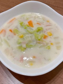 保育園給食★白菜のクリームスープ-レシピのメイン写真