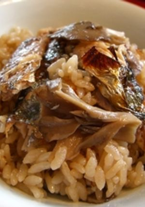 香ばしい☆さんまご飯☆にすだちをかけて♪-レシピのメイン写真