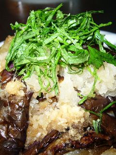 しょうがでピリッ!焼きナスのおろし和え-レシピのメイン写真