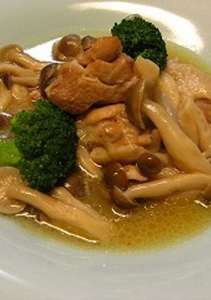 チキンとしめじのコンソメ煮-レシピのメイン写真