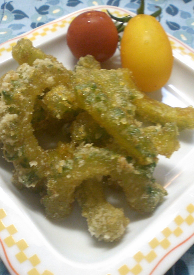 苦いの大好き★厚切りゴーヤのカレー揚げ-レシピのメイン写真