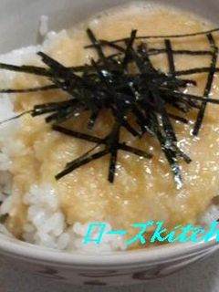 お腹も満足☆山芋のとろろかけご飯-レシピのメイン写真
