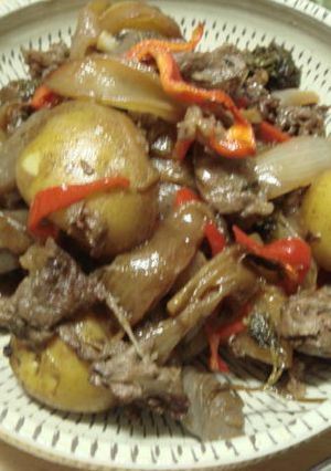 新じゃが小芋と牛肉の甘辛醤油煮-レシピのメイン写真