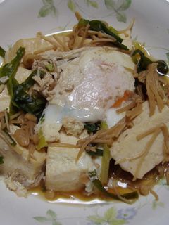 豆腐とえのき茸のつゆ煮-レシピのメイン写真