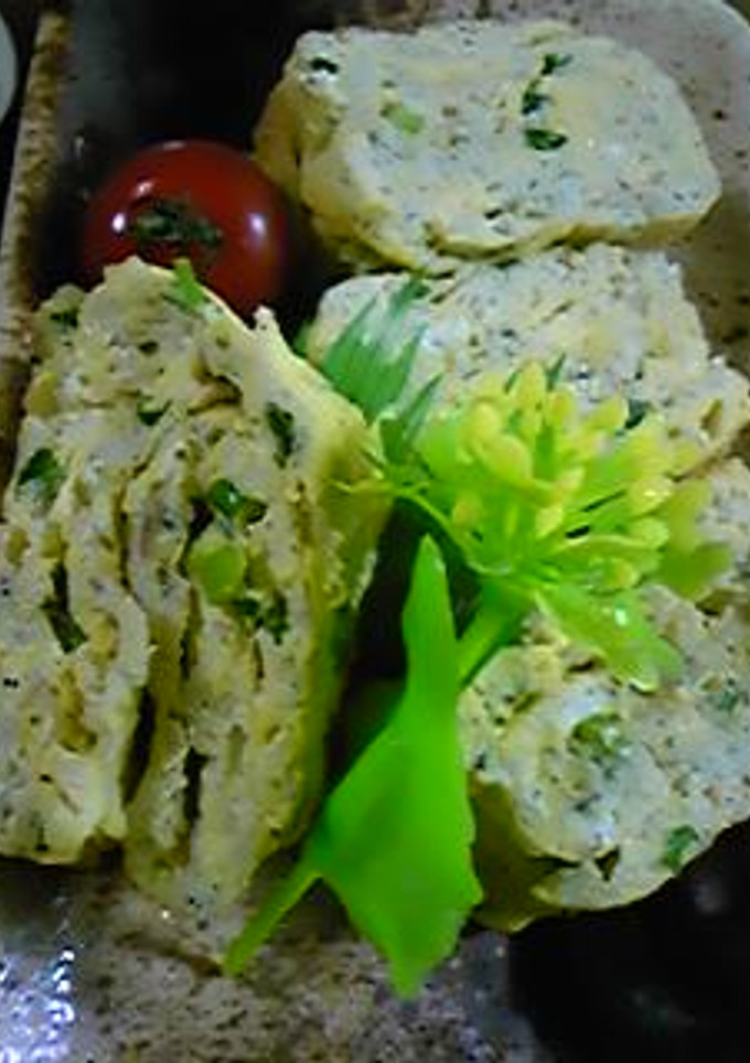 白魚と青ネギの玉子焼き-レシピのメイン写真