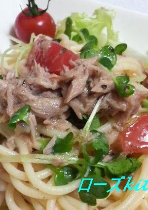 冷製♪ツナとトマトのパスタサラダ-レシピのメイン写真
