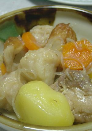 圧力鍋で★鶏肉とじゃがいも煮-レシピのメイン写真