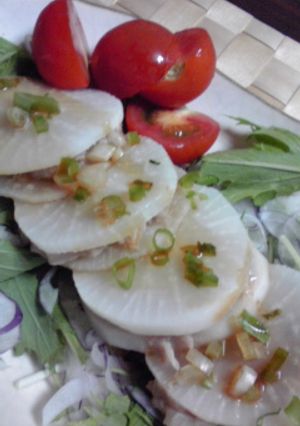 餃子のたねDE大根ミルフィーユ-レシピのメイン写真