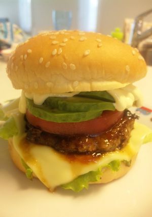 アボカドバーガー-レシピのメイン写真