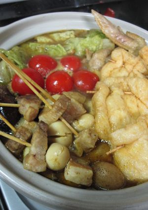 イタリアンテイスト・カレー鍋おでん-レシピのメイン写真