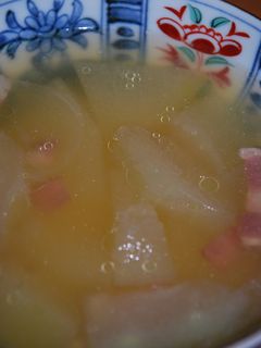 冬瓜とベーコンのスープ-レシピのメイン写真