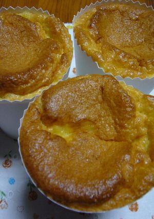 紙コップでイチヂクのシフォンケーキ -レシピのメイン写真