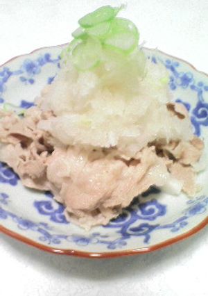 豚肉大根おろしのせ♪-レシピのメイン写真
