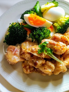 ハニーマスタードチキン-レシピのメイン写真
