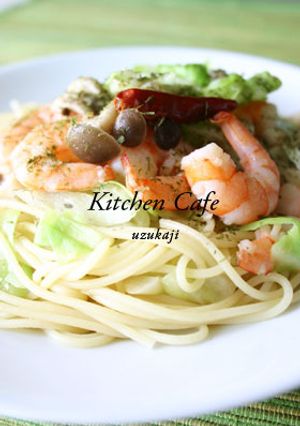 えびとキャベツのアンチョビパスタ-レシピのメイン写真