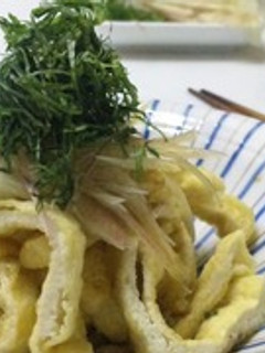 簡単おかず☆油揚げの香味ポン酢がけ~♪-レシピのメイン写真