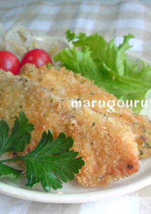 鮭のチーズ＆イタリアンパセリのパン粉焼き-レシピのメイン写真
