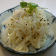大根とホタテ缶のマヨネーズサラダ