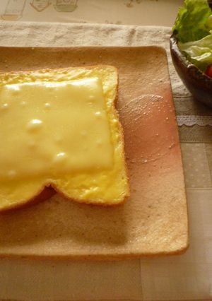 ♬カスタードチーズトースト♬-レシピのメイン写真