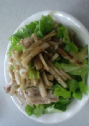 根菜たっぷりしゃぶしゃぶサラダ-レシピのメイン写真