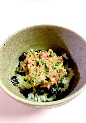 マグロのたたき丼-レシピのメイン写真