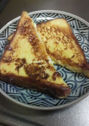 砂糖を使わないフレンチトースト-レシピのメイン写真