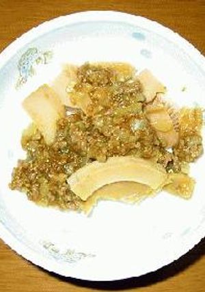 筍のカレーそぼろ-レシピのメイン写真
