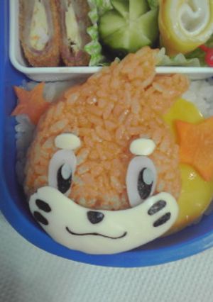 キャラ弁☆ポケモン☆ブイゼル-レシピのメイン写真