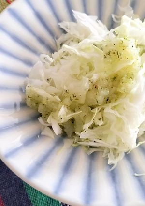 千切りキャベツのかぼすサラダ♪-レシピのメイン写真