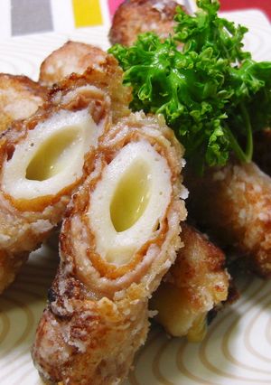 ちくわチーズの肉巻きから揚げ-レシピのメイン写真