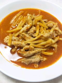 タイ料理!レッドカレー炒め -レシピのメイン写真