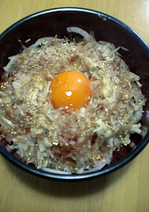 月見オニオンスライス-レシピのメイン写真