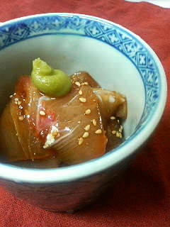 失敗なし☆魚・さしみの漬け☆鯛茶にも-レシピのメイン写真