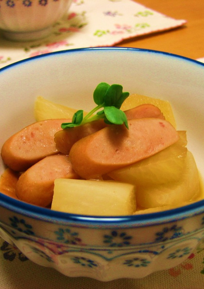大根とウィンナーの洋風煮-レシピのメイン写真