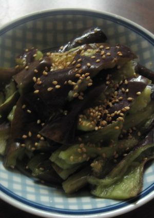 茄子の簡単ナムル-レシピのメイン写真