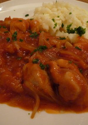 チキンのトマト煮込み-レシピのメイン写真