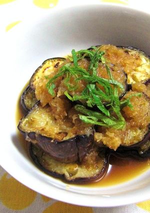 揚げ茄子のおろし和え-レシピのメイン写真