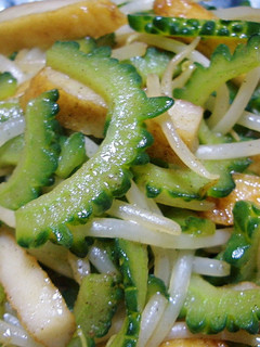 ゴーヤと丸天の炒め物-レシピのメイン写真